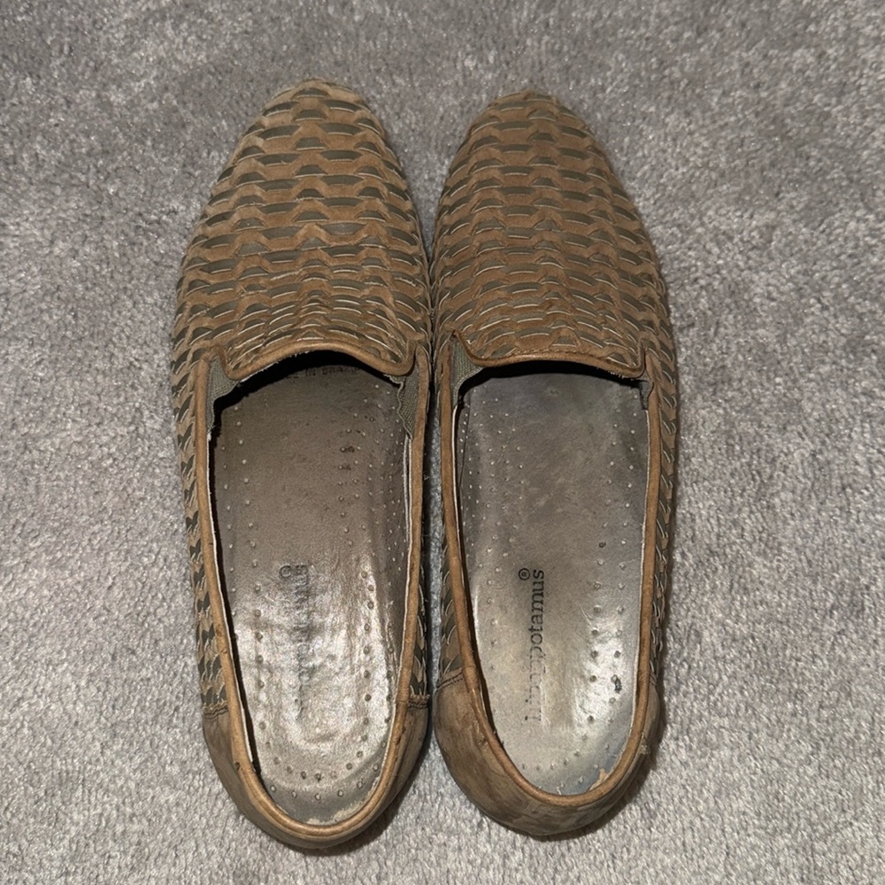 Men’s vintage loafers tan / brown